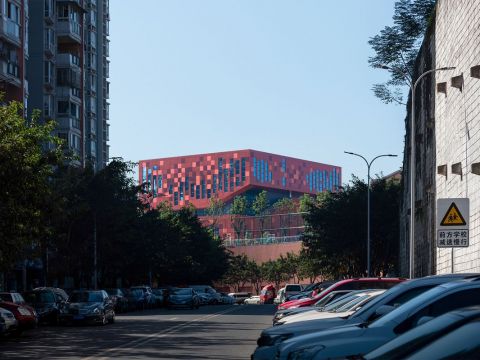 重庆石子山中小学综合体