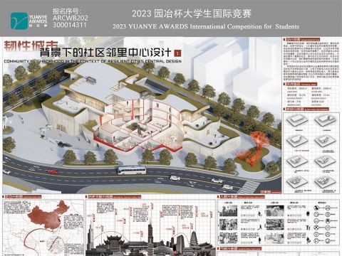 韧性城市背景下的社区邻里中心设计