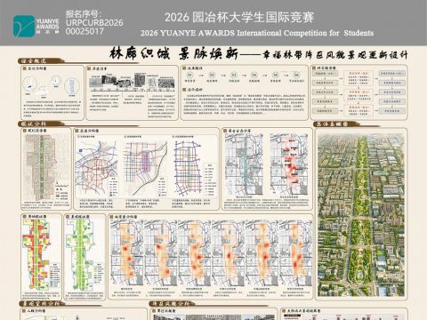 林廊织城 景脉焕新——幸福林带片区风貌景观更新设计