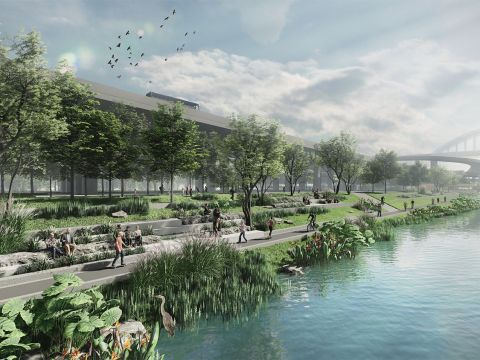 VenhoevenCS | 深圳宝安排涝河碧道总体规划