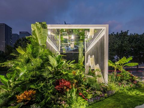 中轴连廊氛围营造项目