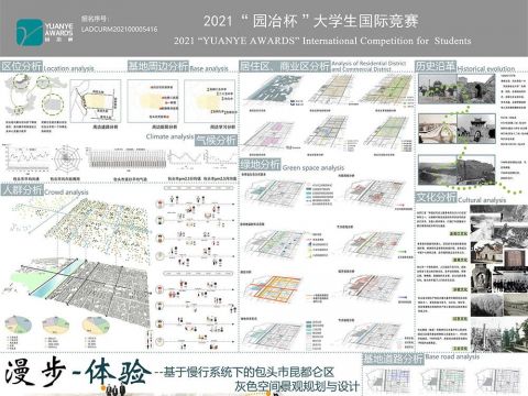 基于慢行系统下的包头市昆都仑区灰色空间景观规划设计