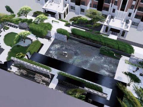 天津万科·翡翠紫台示范区