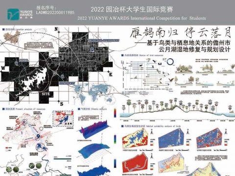 雁鹄南归 停云落月——基于鸟类与栖息地关系的儋州市云月湖湿地修复与规划设计