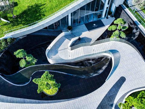 奥卡广场项目首开区室外景观工程、售楼部景观提升工程