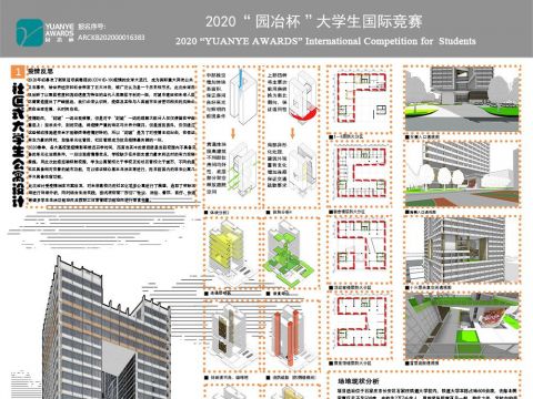 社区式大学生公寓设计
