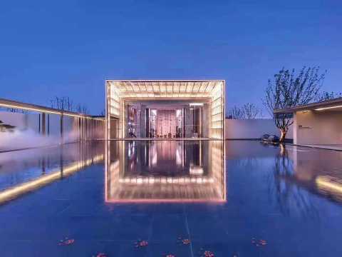 合肥华宇锦绣花城示范区景观项目