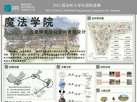 “魔法学院”——情境游戏式儿童探索空间