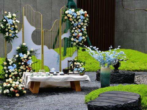 重庆洺悦芳华项目示范区园林景观工程