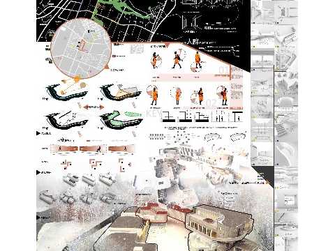 弹性场所SPOT—哈尔滨南拓公园书吧及外环境设计