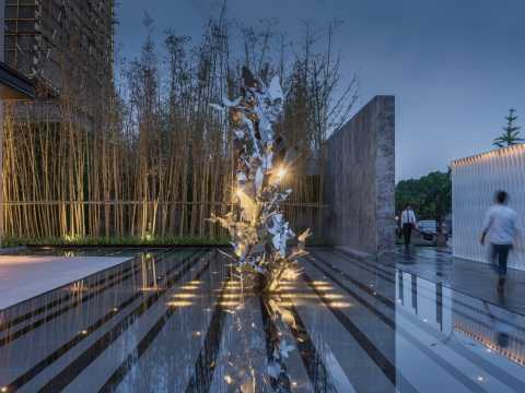 光影之间，超其象外，得其环中——诸暨中南樾府展示区