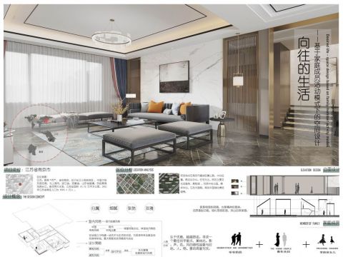 向往的生活——基于家庭成员活动模式下的空间设计
