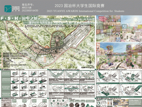 F·S·H～胞中之城——基于织补与共生理念下的七零一工业厂区更新与改造计划