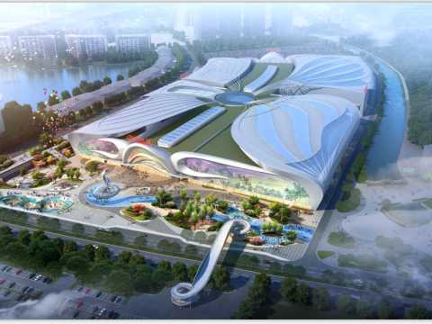 无锡万达文化旅游城万达茂景观设计