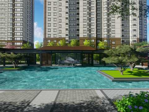 辰兴•优山美郡B地块景观设计