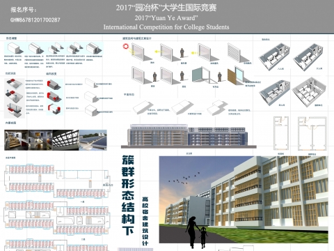 基于簇群理论下高校宿舍建筑设计