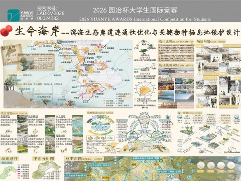 生命海岸--滨海生态廊道连通性优化与关键物种栖息地保护设计