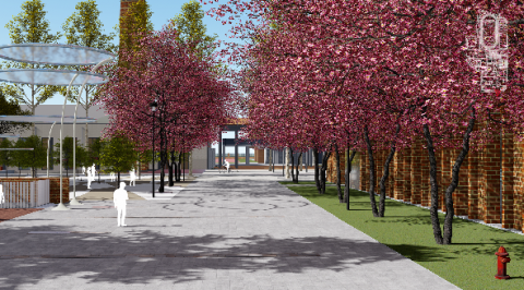 渭城区渭城中学迁址新建项目景观篇