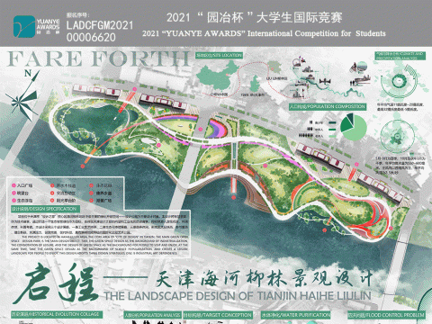 《启程——天津海河柳林景观设计》