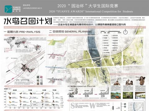 水鸟召回计划——迁徙水鸟生境营造与景观规划设计
