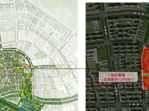 龙河高新区产业园核心区中心公园设计