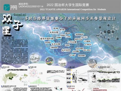 双子星—多时空跨界资源整合下的异地同步双修景观设计