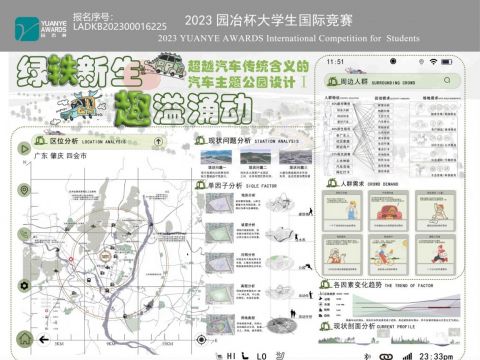 绿轶新生 趣溢涌动  ——超越汽车传统含义的汽车主题公园设计