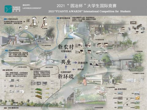 红树灵韵—新农村模式下铁炉港古红树林共享型科研基地景观设计