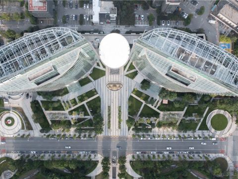 北京弘源总部广场景观提升改造