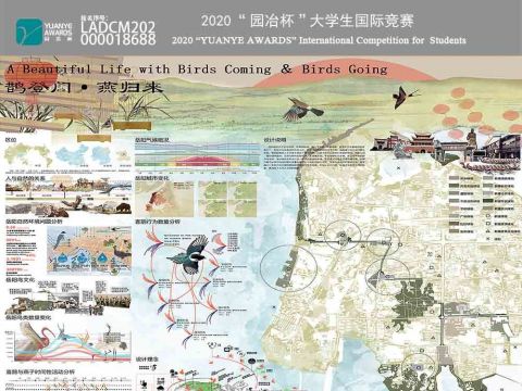 鹊登门，燕归来