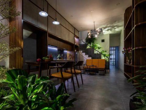 CTA｜Creative Architects：充满绿色与微风的越南住宅 J house