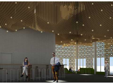 Qunke Landscape Belt Greenery Design