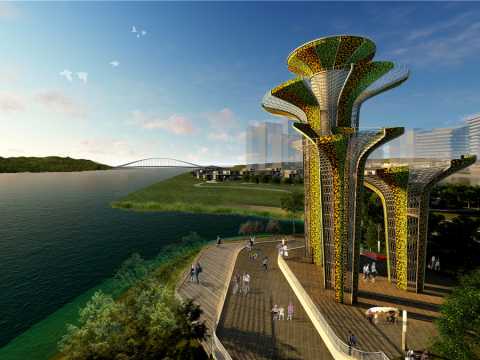 四川南部县满福坝景观设计