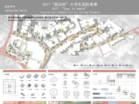 基于景观模块应用的异质化更新——重庆渝中区华一坡社区改造设计