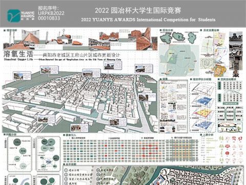 溶氧生活——南阳市老城区王府山片区城市更新设计
