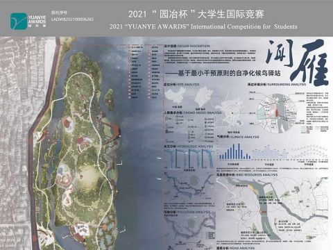 闻雁——福州市乌龙江湿地公园（上街段）一号岛总体规划