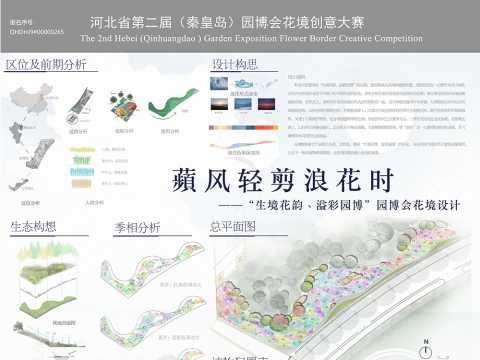 蘋风轻剪浪花时——“生境花韵、溢彩园博”园博会花境设计