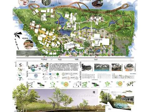 归园田居——基于南宁市缸瓦窑村生态修复与文脉再生视角下的景观规划设计