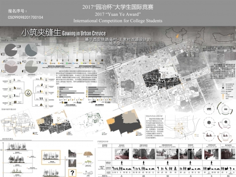 小筑夹缝生——基于西安铁炉庙村-王家村改造设计的城市空间研究