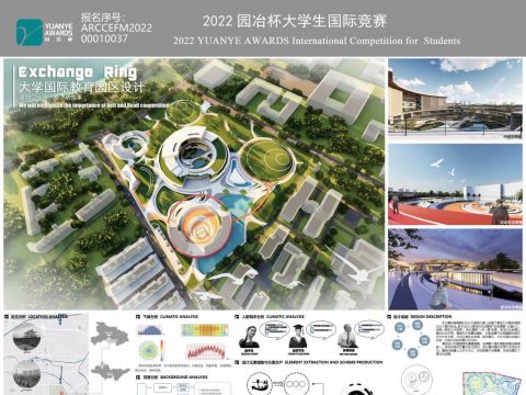 EXCHANGE RING——大学国际教育园区设计