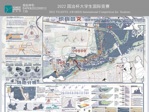 “织锦回文”——基于碳中和视角下的秦渡镇沣河湿地生态公园设计