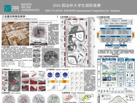 工业遗存的绿色转译: 营口辽河经济开发区硼泥山体再生型低碳园区设计研究
