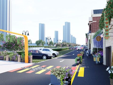 华地森林湖片区城市更新及商业街周边环境风貌提升项目景观规划设计