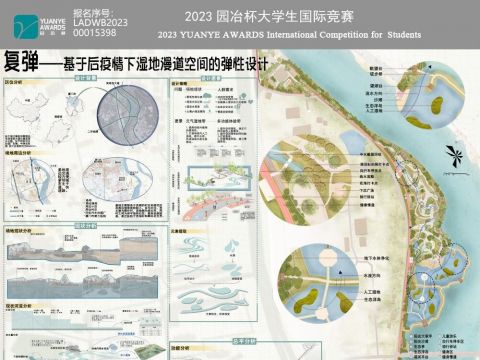 复弹——基于后疫情时代下湿地慢道空间的弹性设计