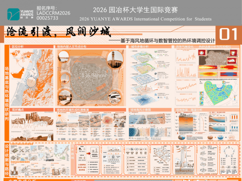 沧流引渡，风润沙城——基于海风地循环与数智管控的热环境调控设计