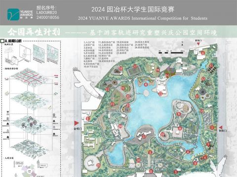 公园再生计划，基于游客轨迹研究重塑兴庆公园空间环境