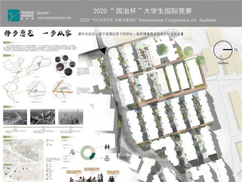 移步葱茏 一步从容  犀牛北社区—基于疫情反思下的学生—居民健康需求的老旧社区改造