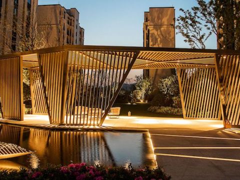 宁波阳光城君望府交房区景观工程