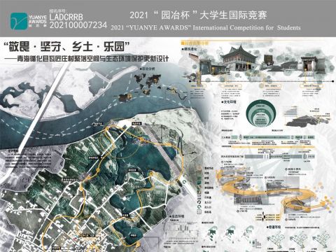 “敬畏、坚守、乡土、乐园”——青海循化县瓦匠庄村聚落空间与生态环境保护更新设计