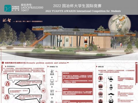 汇智——基于生活、学习、娱乐于一体的校园景观设计